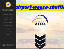 Tablet Screenshot of airport-weeze-shuttle.de